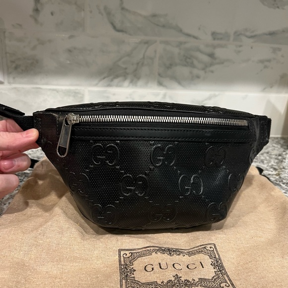 Used Gucci GG Supreme Belt Bag